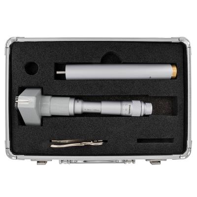 Indvendig 3-punkt mikrometer 75-88 mm inkl. forlænger og kontrolring